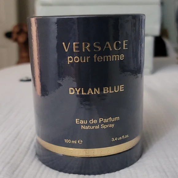 VERSACE POUR FEMME " DYLAN BLUE "3.4 OZ Brand new Sealed gift 🎁 box. - Picture 5 of 5